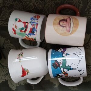 Christmas coffee mugs